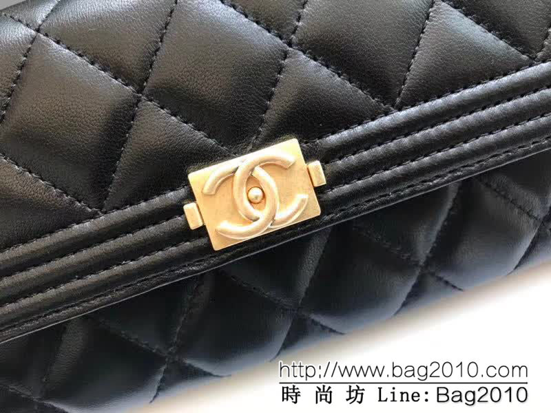 CHANEL香奈兒 海外原單走私貨 進口綿羊皮 女款長錢包 A80286  DJC2501